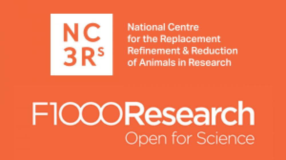 NC3RS F1000研究公开门户的橙色徽标